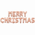 Miniatyrbillede 2 af 4: Glædelig jul brev folie balloner banner jul pynt jule pynt
