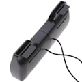 Miniatyrbild 7 av 7: Mini Portable Clipon USB Stereo Högtalare line Controller Soundbar