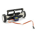 Miniatyrbilde 1 av 4: Servo drevet Front Styring System For DIY RC Bil Modell Leketøy