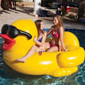 Miniatyrbillede 2 af 6: Høj kvalitet OEM PVC custom pool float svømmering flydende seng oppustelig gummi and float til sommer