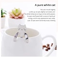 Miniatyrbild 3 av 8: 4 bitar Rostfritt Stål Mini Katt Kattunge Design Rostfritt stål Kaffe/Tea/Dessert/Drink/Mixing/Milkshake sked