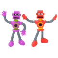 Miniatyrbillede 5 af 8: Fleksibel Bøjelig Figurer Robot Legetøj Børn Drenge Sjove Dekompression Dukke Fidget legetøj