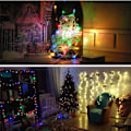 Miniatyrbillede 4 af 11: Jul Lys Led String Fairy Light 8 Modes Jule Lys Til Bryllup Fest Ferie Lys