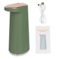 Miniatyrbillede 1 af 8: 450ML skum flydende sæbe dispenser håndfri usb genopladelig bærbar berøringsfri automatisk skummende