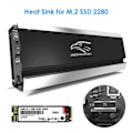 Pikkukuva 4 / 6: M.2 SSD NVMe jäähdytin jäähdytin 2280 solid state kiintolevy levy jäähdytin