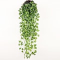 Miniatyrbillede 1 af 5: Simulering krybe vægophæng indendørs grøn plante vægdekoration falsk blomst rattan