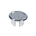 Miniatyrbild 4 av 6: 3st Overflow Cover Ring Insert Replacement Tidy Chrome Trim