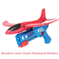 Miniatyrbild 9 av 10: One-Click Ejection Foam Flygplan Leksak Stor Kasta Plan Flygande Leksaksmodell för barn