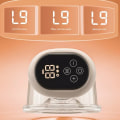 Miniatyrbild 3 av 7: Bärbar Elektrisk Bröst Pump Med Touch Panel och LED Display Skärm HandsFree Portable Mjölk Extraktor