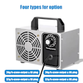 Miniatyrbild 4 av 8: Ozon Maskin Ozon Generator O3 Air Purifier Luft Deodorizer