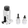 Miniatyrbillede 1 af 7: Hydraulisk Støddæmper Fjernelse Værktøj Klo Kugle Hoved Sving Arm Ophæng Separator