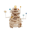 Pikkukuva 4 / 7: Mekaaninen Orrery 316kpl Kierrettävä DIY 3D Puiset palapelit Malli Rakennus Block Kits lelu
