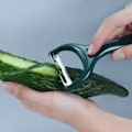 Miniatyrbilde 3 av 3: Frukt Skreller Kniv Rustfritt Stål Skreller Skreller Eple Kjøkken Grønnsak Frukt Sharp Peeler