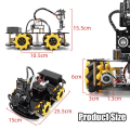 Miniatyrbilde 6 av 7: Robot Starter Kit For Arduino Programmering med Kamera og koder Læring Utvikle