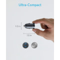 Miniatyrbillede 2 af 6: Bil Oplader hurtig lader Min Metal Dual USB PowerDrive