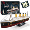 Pikkukuva 2 / 2: Jigsaw palapelit LED Titanic lelut  laiva  lapsille ja aikuisille