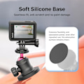 Miniatyrbild 4 av 7: Action Kamera Sug Fäste Magnetisk Fäste Kulhuvud För Gopro