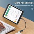 Pikkukuva 7 / 7: 8-nastainen USB 3.0 OTG sovitin kaapeli iPhone 13 12 11 Pro Max Xs XR 7 8 plus iPad