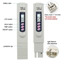 Miniatyrbillede 3 af 6: Bærbar LCD Digital TDS Vand Kvalitet Tester Vand Test Pen