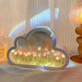 Miniatyrbillede 3 af 9: 1 styk Håndlavet Gør det selv Kreativ Gave Tulipan Blomst Hav Nat Lys Atmosfære Lampe