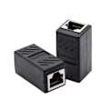 Miniatyrbillede 1 af 6: Netværk extender Ethernet Kabel RJ45 extender adapter Gigabit interface hun til hun netværksstik