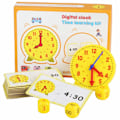 Miniatyrbilde 1 av 8: Time Minutt Sekund Kognisjon Matching Puslespill Leker