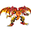 Miniatyrbilde 3 av 3: Kai's Fire Tohodet Dragon Fly Sesong 15 Byggeklosser Classic Modell Set Klosser Barn sett