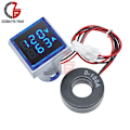 Miniatyrbillede 2 af 3: AC 50-500V AC 6-100 Square/Round LED Digital Voltmeter Amperemeter 220V 0-100A Spænding