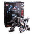 Miniatyrbillede 5 af 7: Mesterværk Transformation Legetøj Nitro Zeus Fighter Action Film Figurer Model Deformation Bil Robot