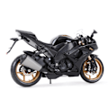 Pikkukuva 4 / 7: Kawasaki Ninja ZX-10R Musta Die Cast Vehicles keräily harrastukset moottoripyörä malli lelut