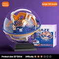 Miniatyrbild 8 av 10: 3D pussel boll labyrint leksak barn utmaning hinder spel labyrint boll 3D labyrint montessori pussel