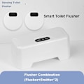 Pikkukuva 9 / 11: Automaattinen WC huuhtelu painike induktio WC huuhtelu ulkoinen infrapuna huuhtelu Smart Home Kit Smart WC huuhtelu anturi
