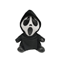 Pikkukuva 1 / 5: Halloween Kuuma musta Ghostface sarjakuva söpö hanska pehmo lelut kauhu huuto tytöt pojat lahja