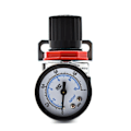 Miniatyrbillede 6 af 9: Mini luft tryk aflastning kontrol kompressor regulator behandling enheder ventil med måler  4MM-16MM fitting