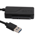 Miniatyrbild 1 av 7: SATA till USB 3,0 kabel upp till 5 Gbps för 2,5 3,5 tum extern hårddisk SSD Hårddisk SATA 7+15 22 Pin adapter USB  3.0 till Sata kabel