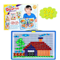 Miniatyrbillede 2 af 6: Æskespækket Korn Svamp Negle Perler Intelligent 3D Puslespil Spil Stiksav bræt