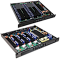 Miniatyrbillede 1 af 4: Digital Audio Power Forstærker Professionel 4 Channel 4x1650w Subwoofer Forforstærker DJ Line Array Højttaler Stereo Lyd Forstærker