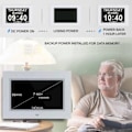 Miniatyrbillede 2 af 6: Alarmer Digital LED Kalender Ur med Multi Sprog display