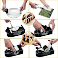 Miniatyrbilde 7 av 7: Magisk Ris Mugg Sushi Maker Roller Machine Grønnsak Kjøtt Sushi Rolling Tool