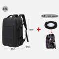 Miniatyrbillede 2 af 8: Travel Backpack Men Business Aesthetic Backpack School Expandable USB Bag