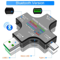 Miniatyrbild 4 av 8: USB spänning testare ström mätare monitor multifunktionell snabb laddning ström detektion analysator