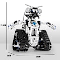 Miniatyrbillede 5 af 6: Teknisk Kreativ APP og RC Motoriseret Robot Med LED Part Model Intelligent Byggeklodser Legetøj