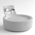 Pikkukuva 2 / 4: Alkuperäinen telakka asema Echo Dot 4th Gen kannettava akku jalusta Amazon Alexa Smart kaiutin pidike kiinnike laturi