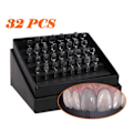 Miniatyrbillede 5 af 7: Dental finer form kit autoklave forreste forreste tænder skimmel tænder blegning værktøj