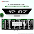 Miniatyrbilde 6 av 6: Excel snarveier musematte stor utvidet kontor datamaskin skrivebord matte stort tastatur musematte med sydd kant