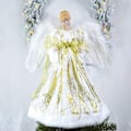 Miniatyrbillede 2 af 6: Engel dukke legetøj figurer jule pynt håndværk med vinge hjem Natal pynt