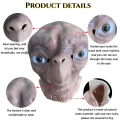 Miniatyrbilde 2 av 3: Halloween Maske Full Ansikt Realistisk Latex Mascara Skremmende Devil Forbedrer Forkledning Festival Cosplay Skrekk Alien kostyme