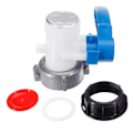 Pikkukuva 5 / 7: Säiliö sovitin 1000L DN50 62/75Mm litra 62Mm vienti uros 2 tuumainen perhonen venttiili kytkin