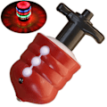 Miniatyrbild 3 av 4: LED Lights Spinner Spinning Top Toy, Colorful Blinkande LED Lights och Music Gyro Gyroscope