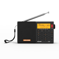 Miniatyrbilde 2 av 7: Bærbar Digital Radio FM Stereo/SW/MW/LW SSB AIR RDS Radio Høyttaler med LCD Display Alarm Klokke Radio